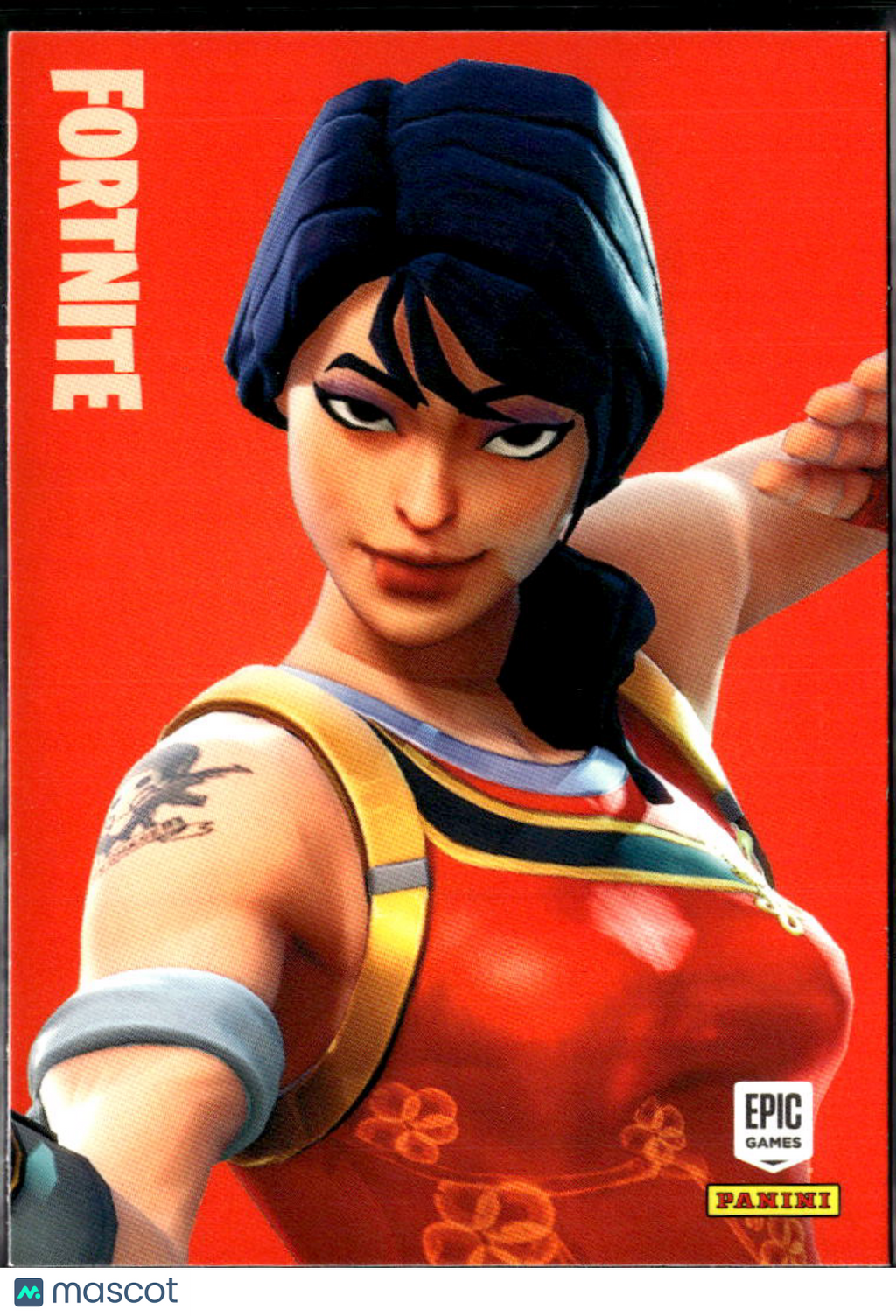 2019 Panini Fortnite Series 1 #137 Scarlet defender uncommon outfit