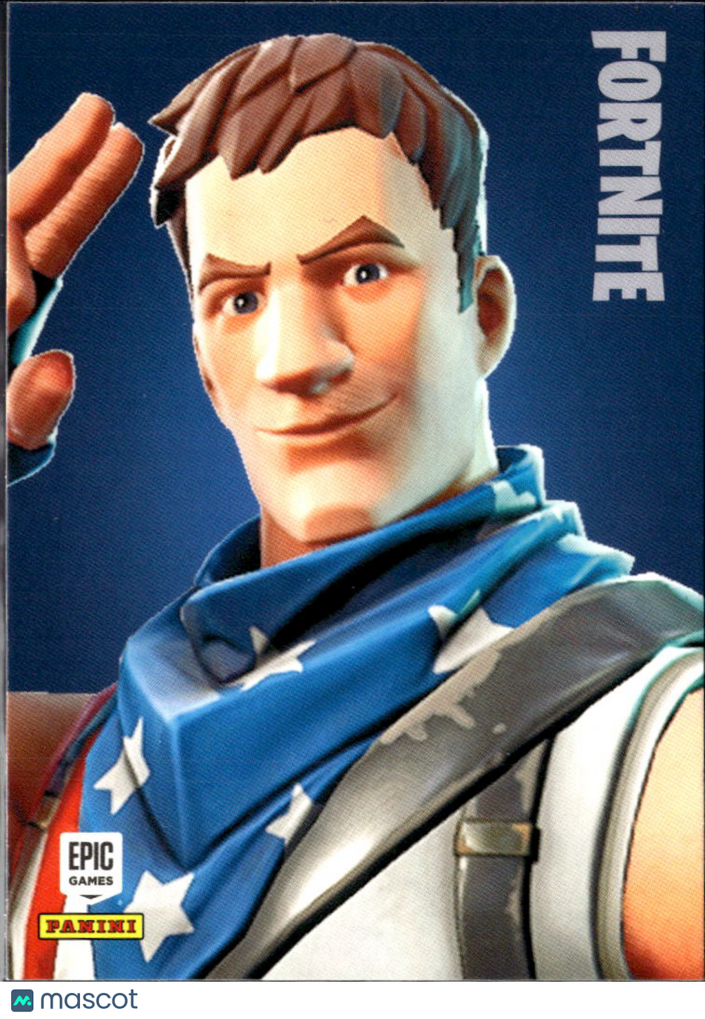 2019 Panini Fortnite #142 Star spangled trooper uncommon outfit