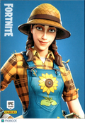 2019 Panini Fortnite Series 1 Uncommon Outfit #129 Sunflower