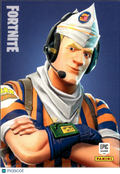 2019 Panini Fortnite #127 Grill sergeant uncommon outfit