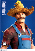 2019 Panini Fortnite Series 1 Uncommon Outfit #118 Hayseed