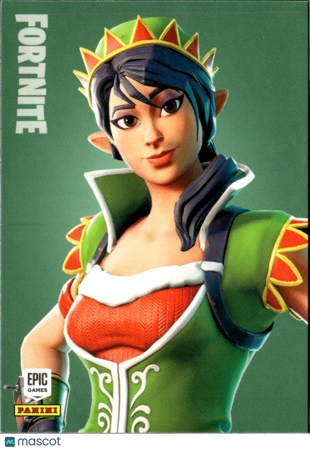 2019 Panini Fortnite #134 Sgt. green clover uncommon outfit