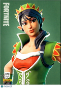 2019 Panini Fortnite #134 Sgt. green clover uncommon outfit