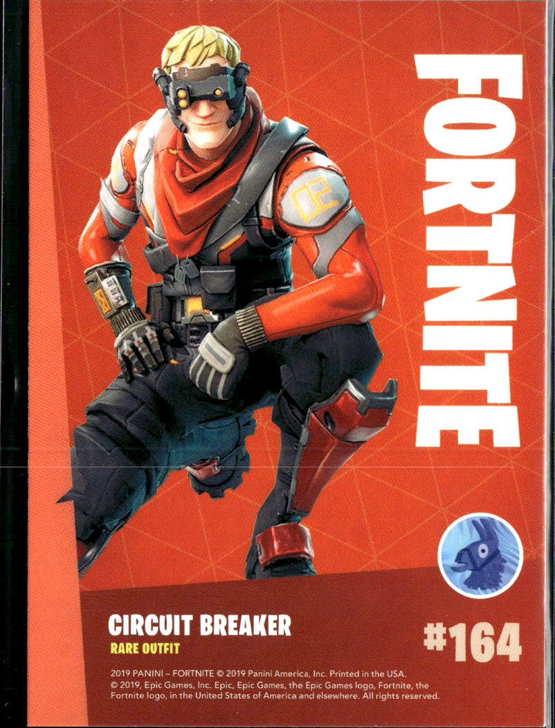 2019 Panini Fortnite Series 1 #164 Circut breaker rare outfit