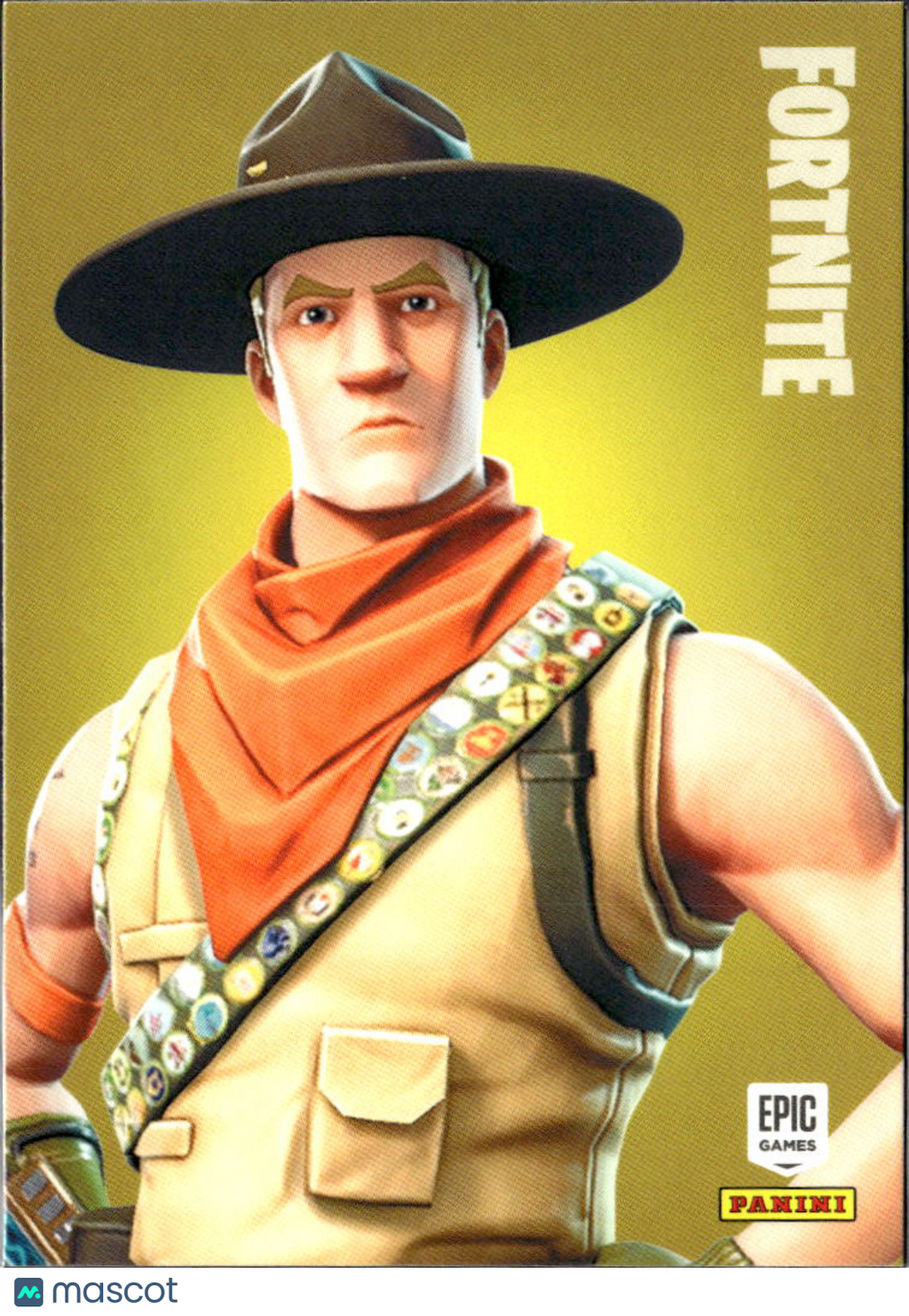 2019 Panini Fortnite #195 Sash sargeant rare outfit