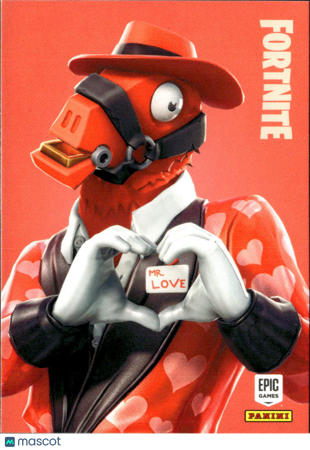 2019 Panini Fortnite #188 Heartbreaker rare outfit