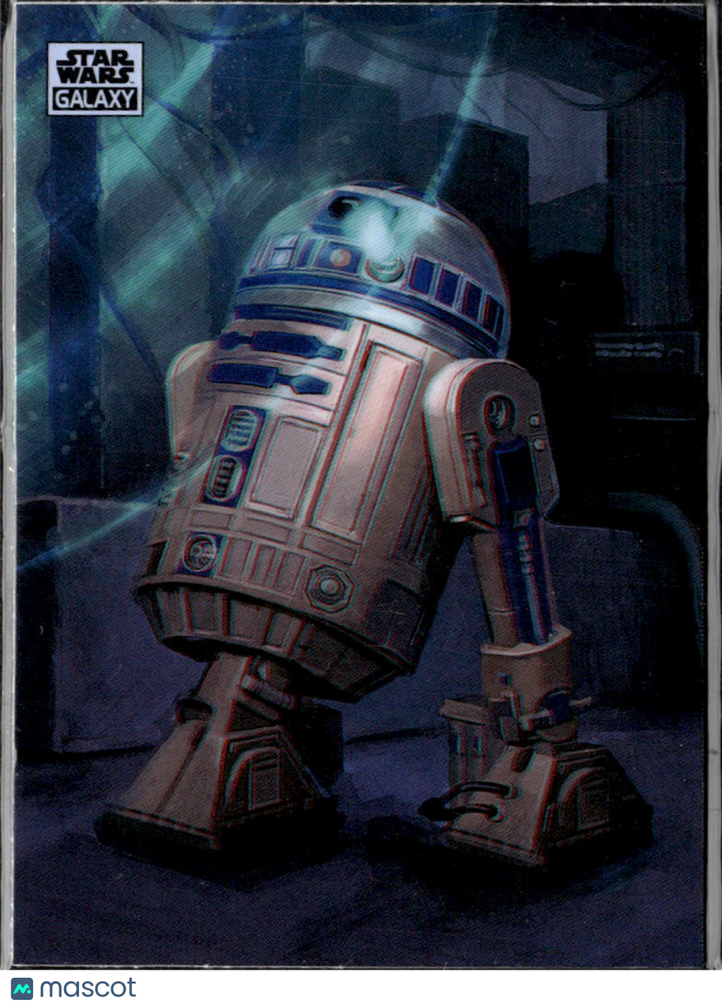 R2-D2 Topps Star Wars Chrome Galaxy Refractor #POW-8