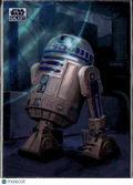 R2-D2 Topps Star Wars Chrome Galaxy Refractor #POW-8
