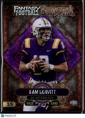 Sam Leavitt 2026 Wild Card Fantasy Rookie RC LSU Tigers 3/5