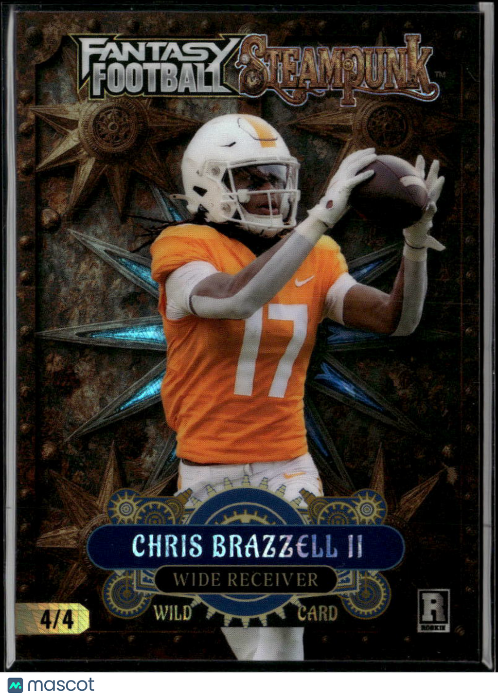 Chris Brazzell II 2026 Wild Card Rookie RC 4/4 Tennessee Volunteers