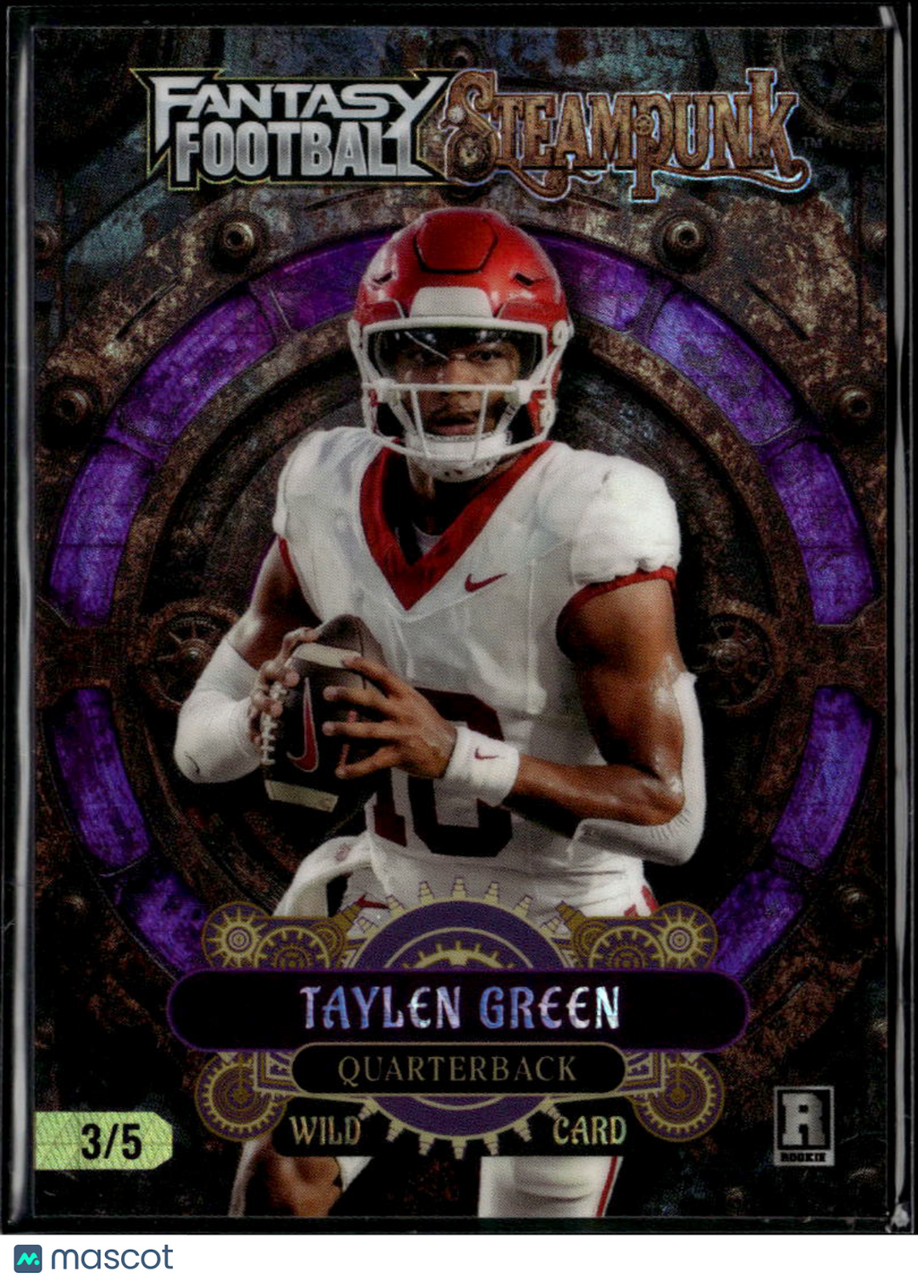 Taylen Green 2026 Wild Card Rookie RC Arkansas 3/5