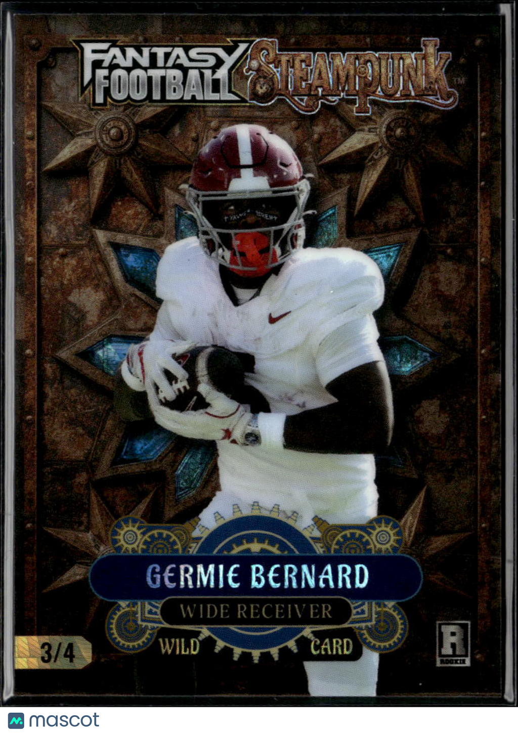 Germie Bernard 2026 Wild Card Rookie RC 3/4 Alabama Crimson Tide