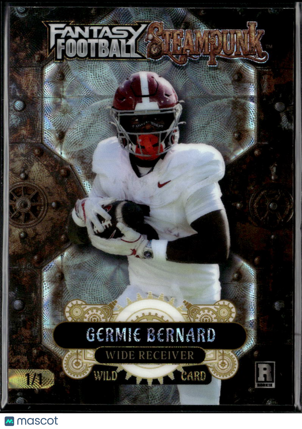 Germie Bernard 2026 Wild Card Rookie RC 1/1 Alabama Crimson Tide