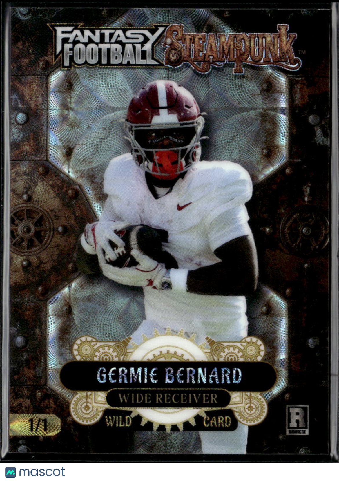 Germie Bernard 2026 Wild Card Rookie RC 1/1 Alabama Crimson Tide