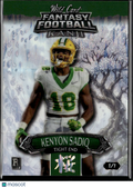 Kenyon Sadiq 2026 Wild Card Rookie RC 1/1 Oregon Ducks