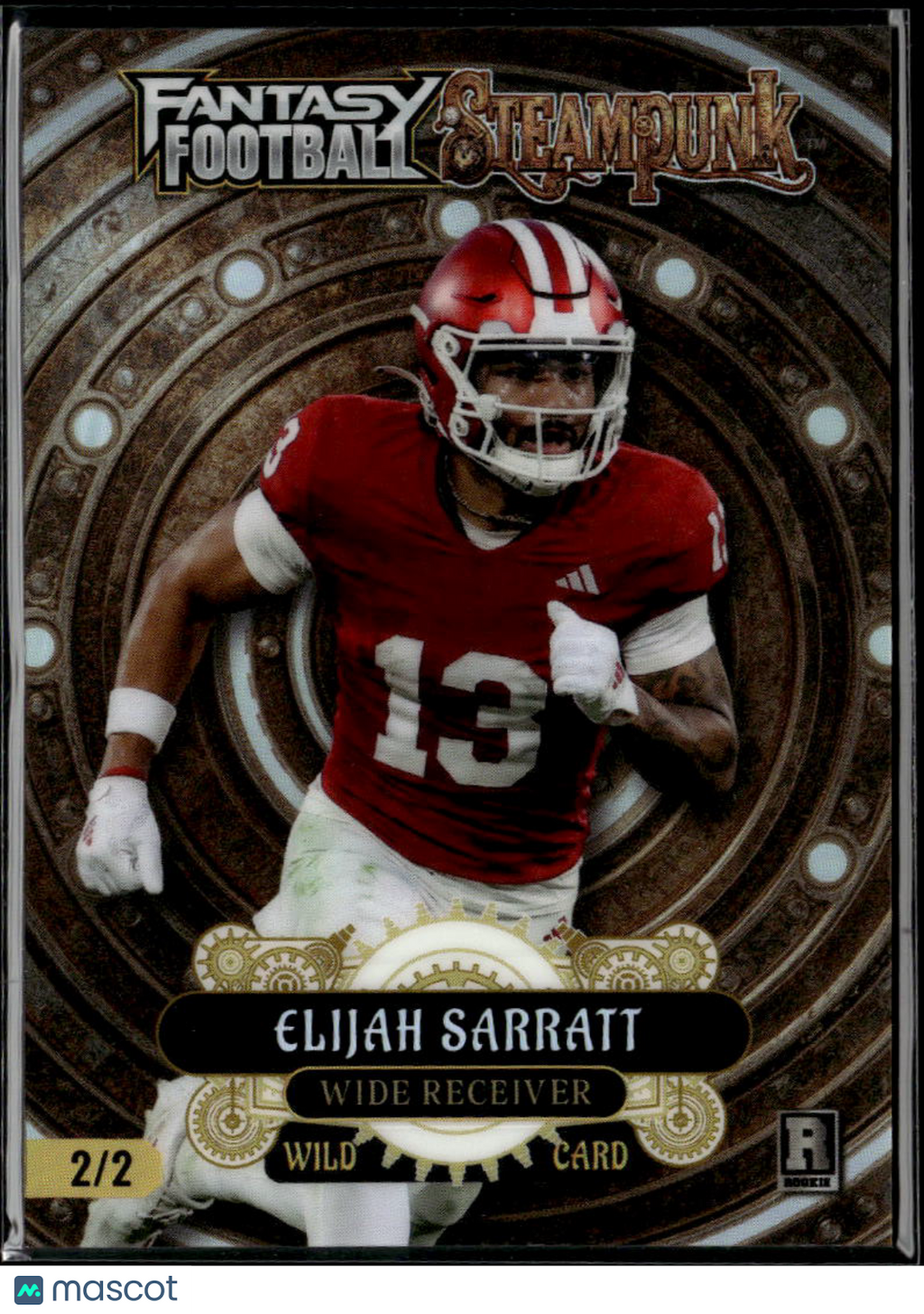 Elijah Sarratt 2026 Wild Card Rookie RC Indiana 2/2