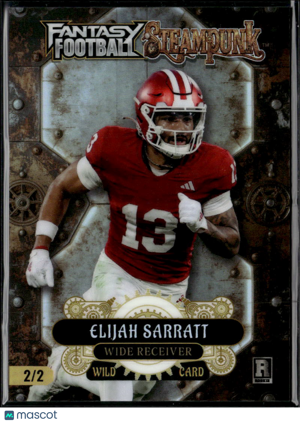 Elijah Sarratt 2026 Wild Card Rookie RC /2 Indiana Hoosiers