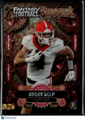 Oscar Delp 2026 Wild CardRookie RC Georgia Bulldogs 2/2