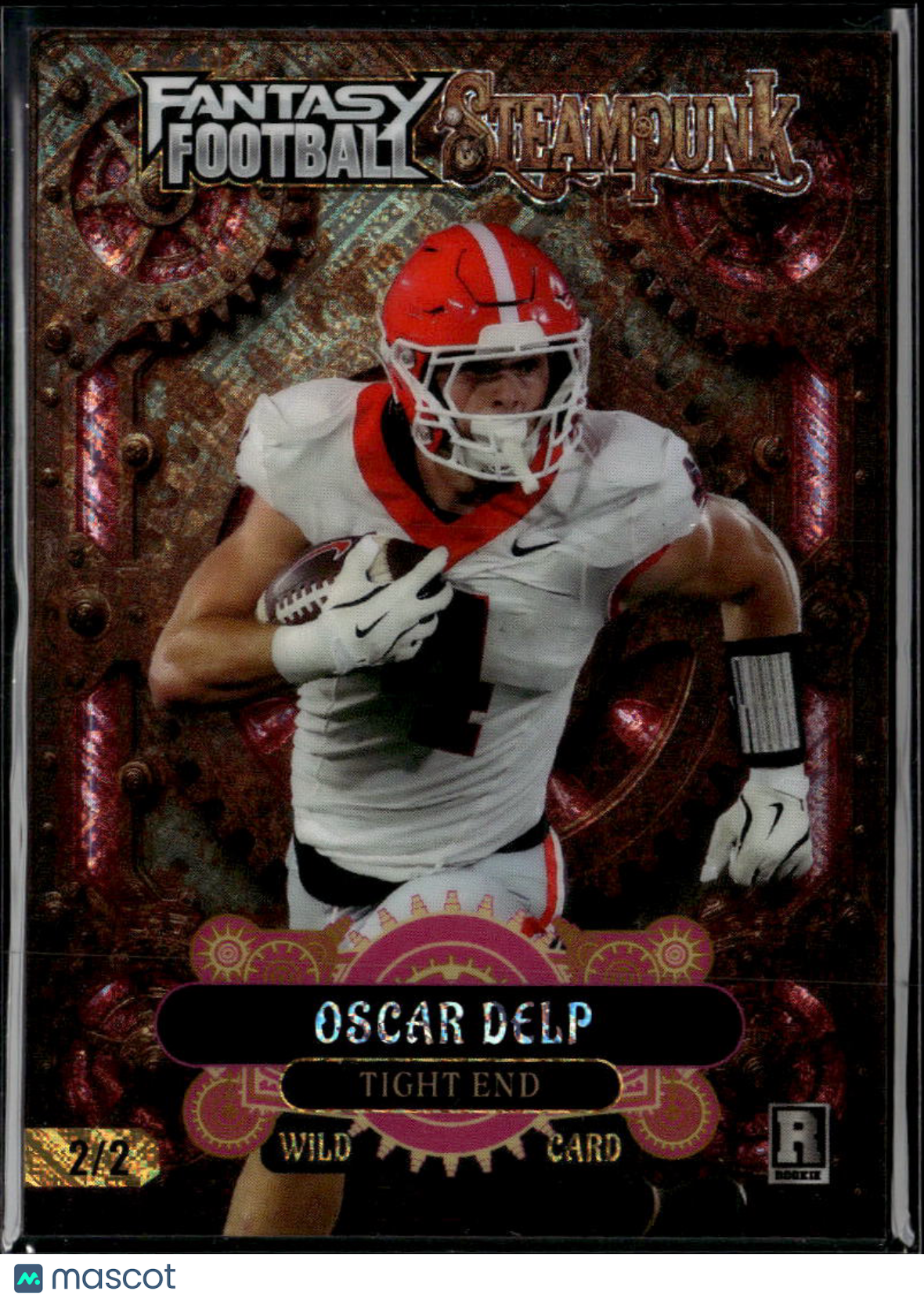Oscar Delp 2026 Wild CardRookie RC Georgia Bulldogs 2/2
