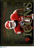 Jermaine Gresham 2011 Upper Deck Icons Oklahoma Sooners