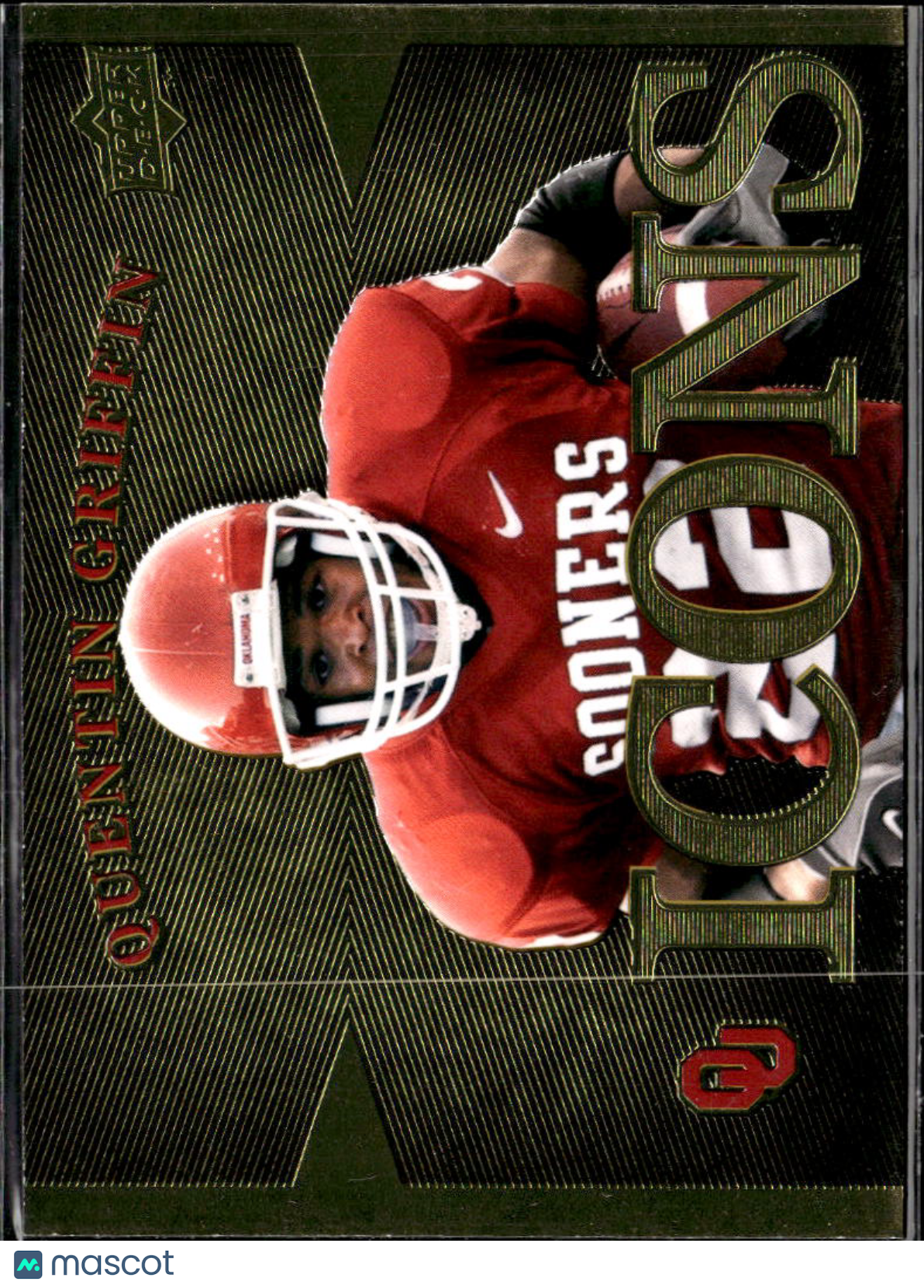 Quentin Griffin 2011 Upper Deck Icons Oklahoma Sooners