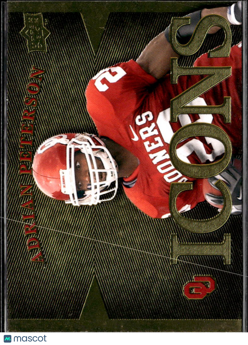 Adrian Peterson 2011 Upper Deck University of Oklahoma Icons Oklahoma Sooners