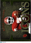 Keith Jackson 2011 Upper Deck Icons Oklahoma Sooners