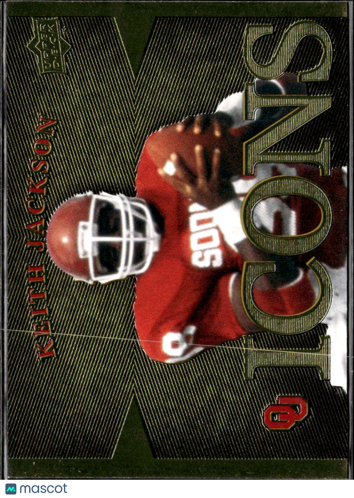Keith Jackson 2011 Upper Deck Icons Oklahoma Sooners