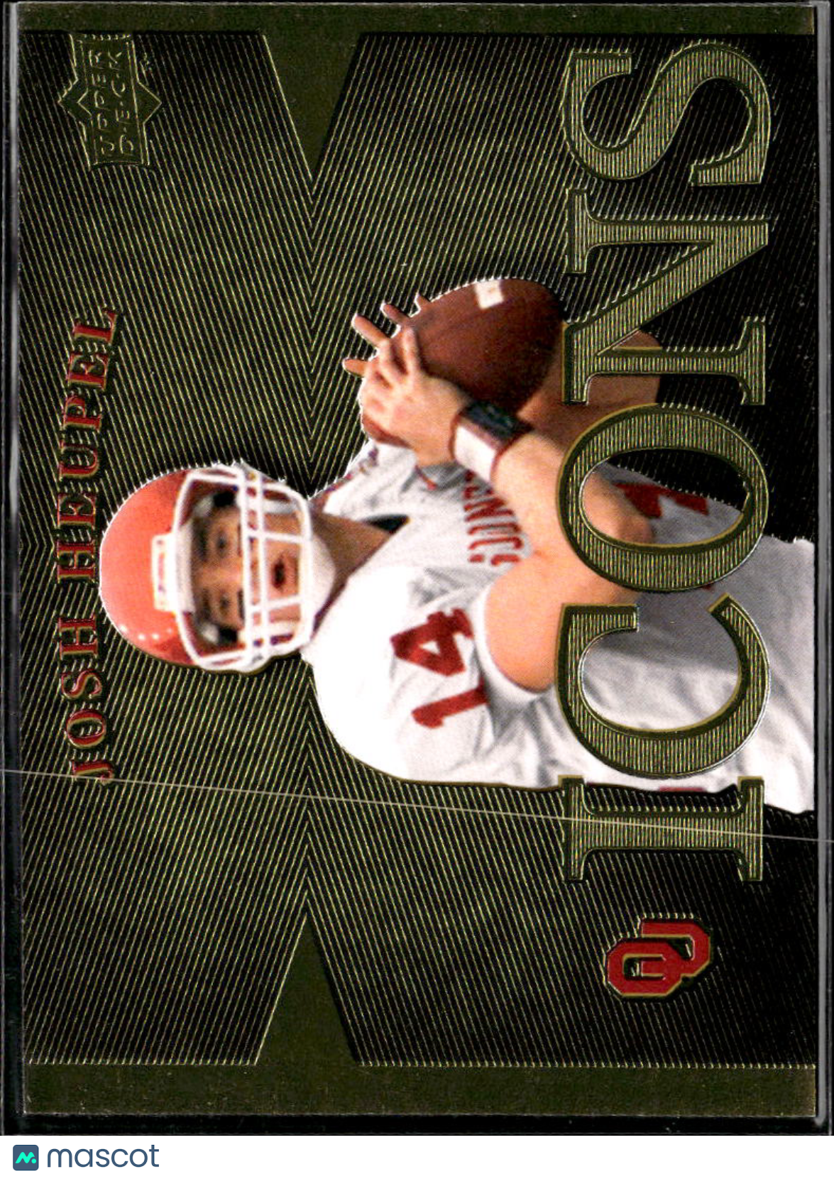 Josh Heupel 2011 Upper Deck University of Oklahoma Icons Oklahoma Sooners