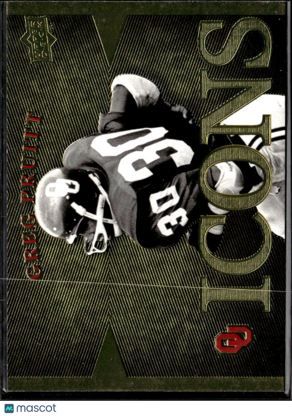 Greg Pruitt 2011 Upper Deck University of Oklahoma Icons Oklahoma Sooners