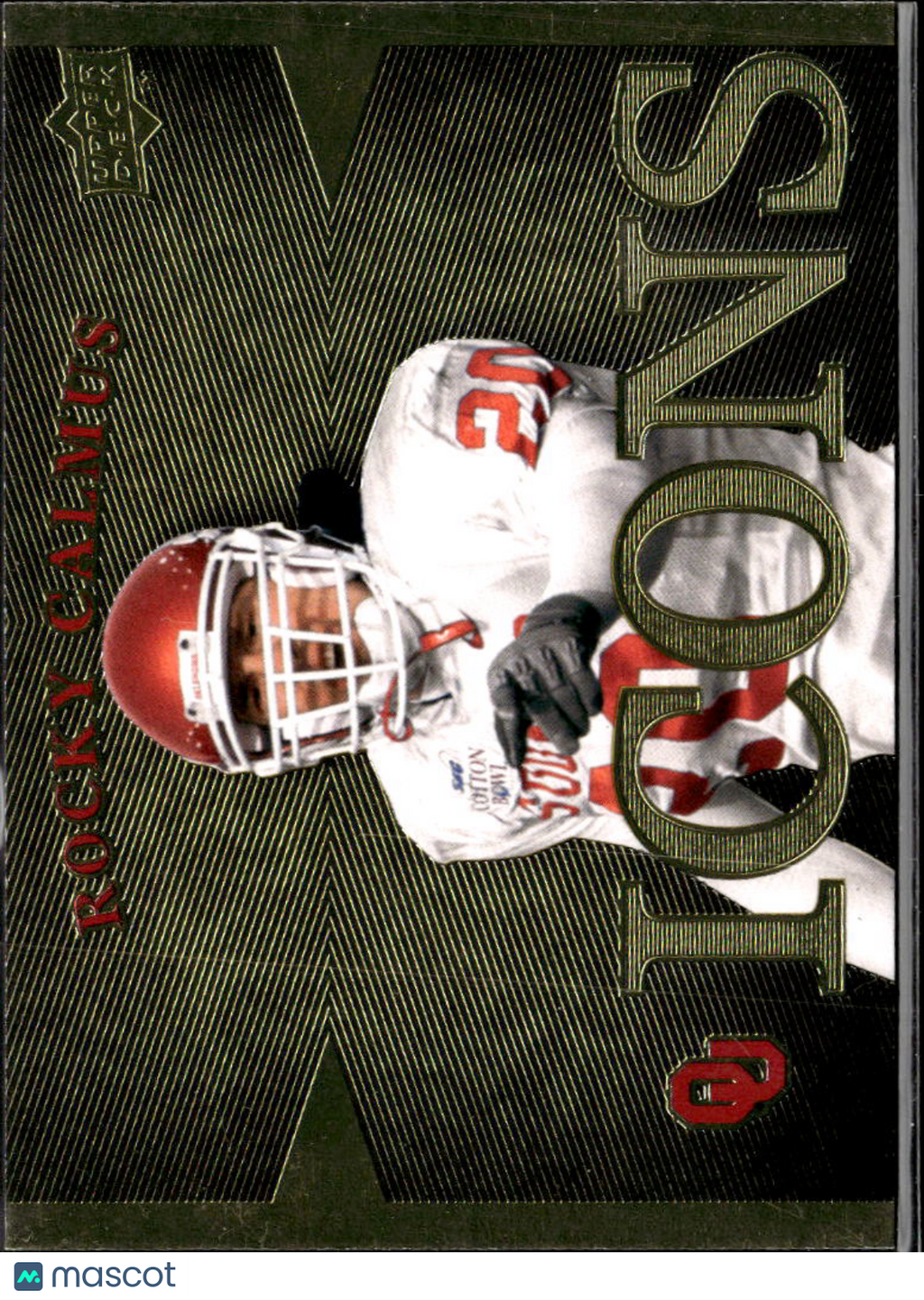 Rocky Calmus 2011 Upper Deck Icons Oklahoma Sooners