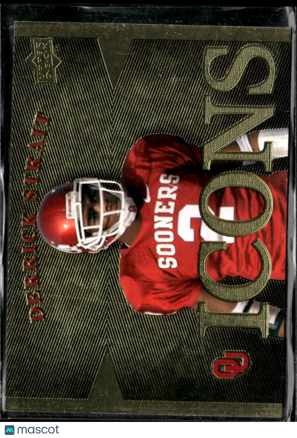 Derrick Strait 2017 Upper Deck Icons Oklahoma Sooners
