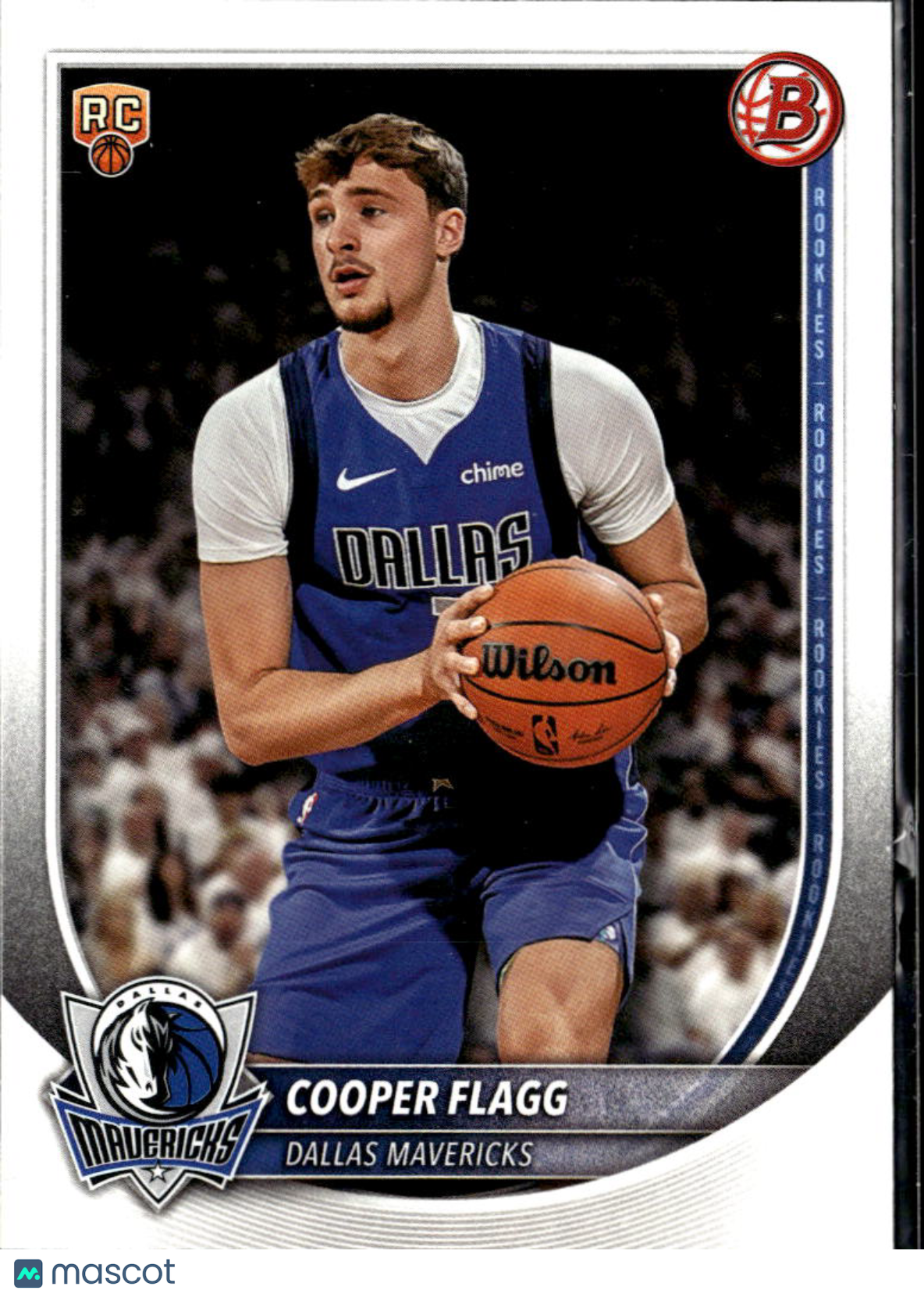 Cooper Flagg 2025 Bowman Rookie RC Dallas Mavericks