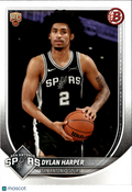 Dylan Harper 2025 Bowman Rookie RC San Antonio Spurs