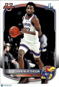 Darryn Peterson 2025 Bowman U 1st Rookie RC Kansas Jayhawks