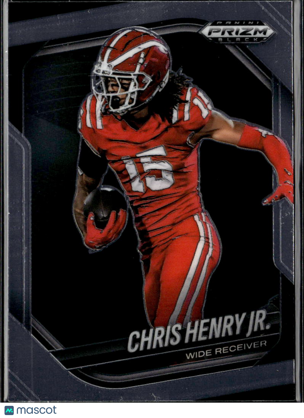 Chris Henry Jr. 2025 Panini Prizm Black Rookie RC Ohio State Buckeyes