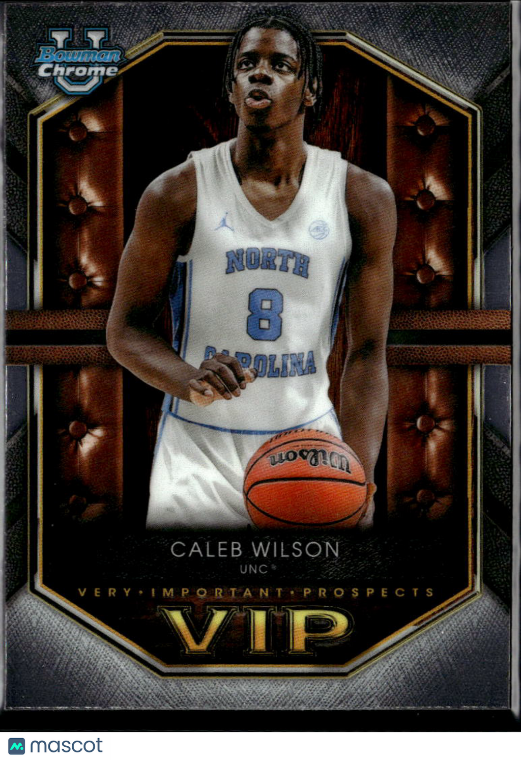 Caleb Wilson 2025 Bowman Chrome Very Important Prospects North Carolina