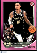 Kyle Kuzma 2025 Bowman Pink 83/175 Milwaukee Bucks
