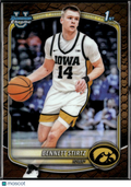 Bennett Stirtz 2025 Bowman Chrome 1st Reptilian Refractor Iowa Hawkeyes