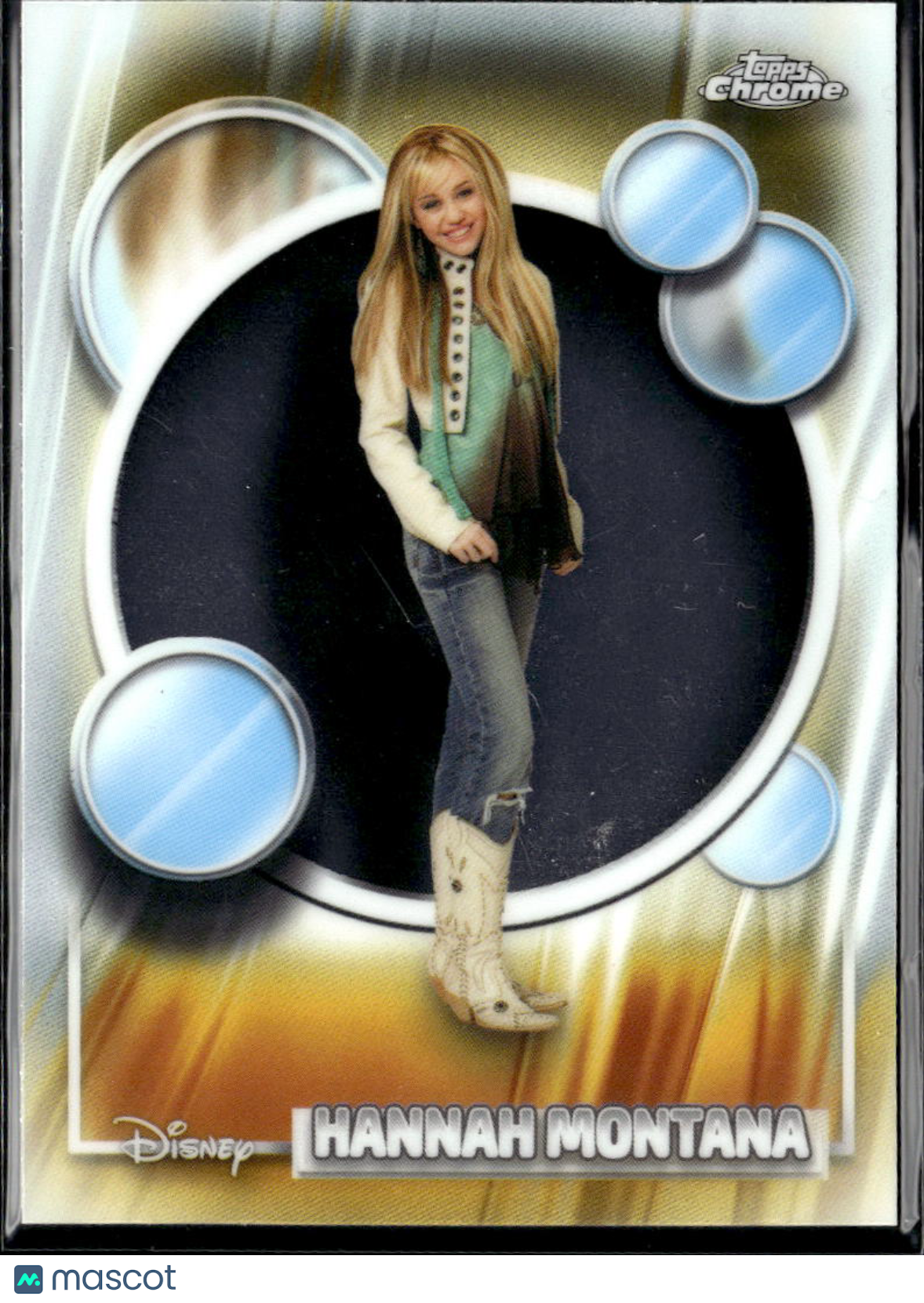 Hannah Montana Miley Cyrus 2026 Topps Chrome Card #4
