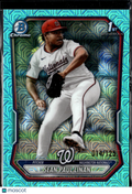 Sean Paul Linan 2026 Bowman Chrome 1st Aqua Mega Box /125 Washington Nationals