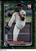 Parker Smith 2024 Bowman Chrome 1st Green Grass /99 Houston Astros