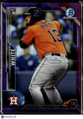 Tyler White 2016 Bowman Chrome RC Purple Refractor /250 Houston Astros