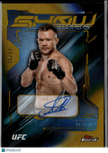 Petr Yan 2025 Topps Finest GOLD Auto Autograph UFC MMA 35/50