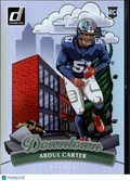 Abdul Carter 2025 Donruss DOWNTOWN CASE HIT Rookie RC New York Giants
