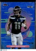 Jaxon Smith-Njigba 2025 Topps Finest Blue Refractor /150 Seattle Seahawks