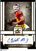 Caleb Williams 2022 Leaf Ultimate Auto Autograph RC 9/99 USC Trojans Bears