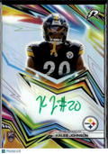 Kaleb Johnson 2025 Topps Resurgence Auto Autograph RC Pittsburgh Steelers