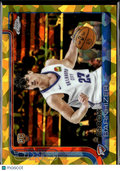 Brooks Barnhizer 2025 Topps Chrome Sapphire GOLD Refractor RC 20/50 OKC Thunder