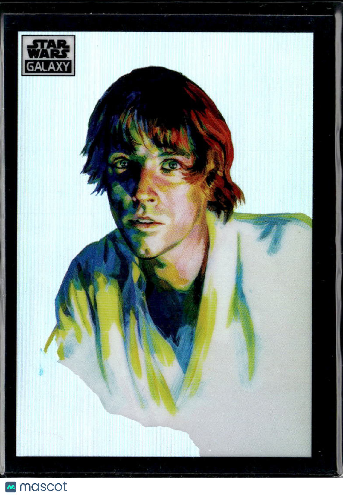 Luke Skywalker 2022 Topps Star Wars Galaxy Refractor #1